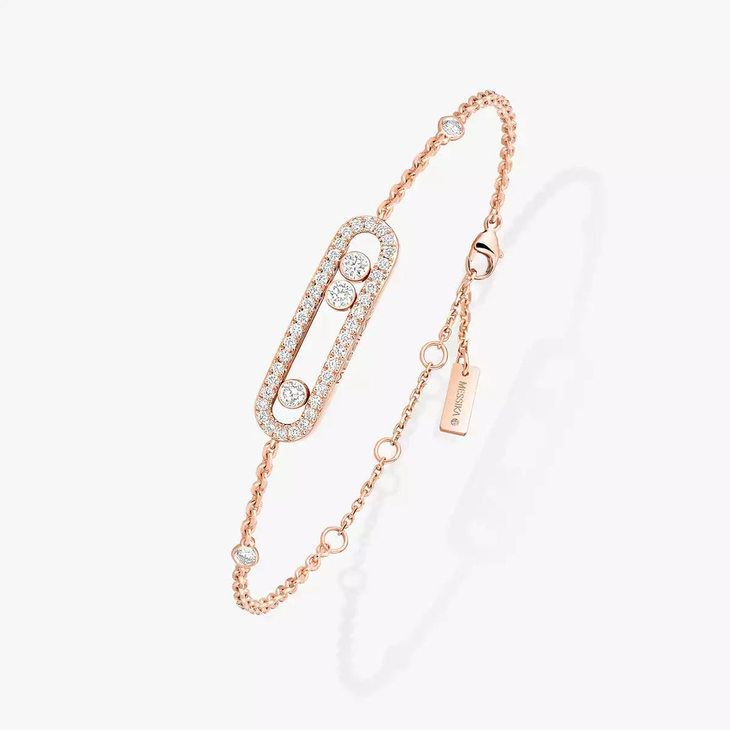 [LUXE] Pavé Baby Move Diamond Bracelet