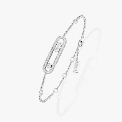 [LUXE] Pavé Baby Move Diamond Bracelet