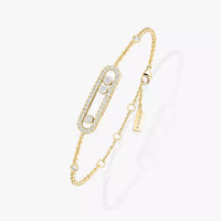 [LUXE] Pavé Baby Move Diamond Bracelet