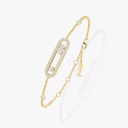 [LUXE] Pavé Baby Move Diamond Bracelet