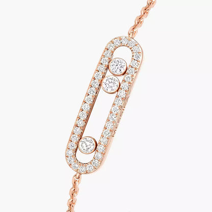 [LUXE] Pavé Baby Move Diamond Bracelet
