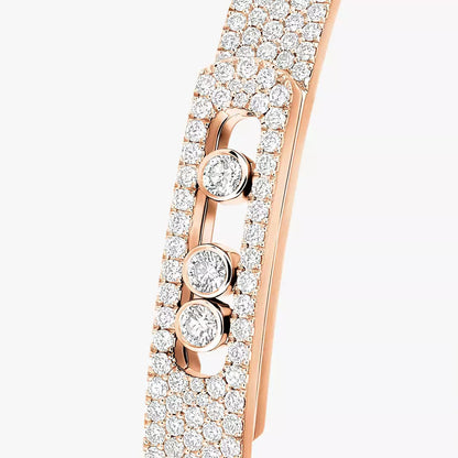 [LUXE] Move Noa Full Pavé Diamond Bangle Bracelet