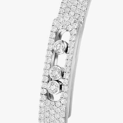 [LUXE] Move Noa Full Pavé Diamond Bangle Bracelet