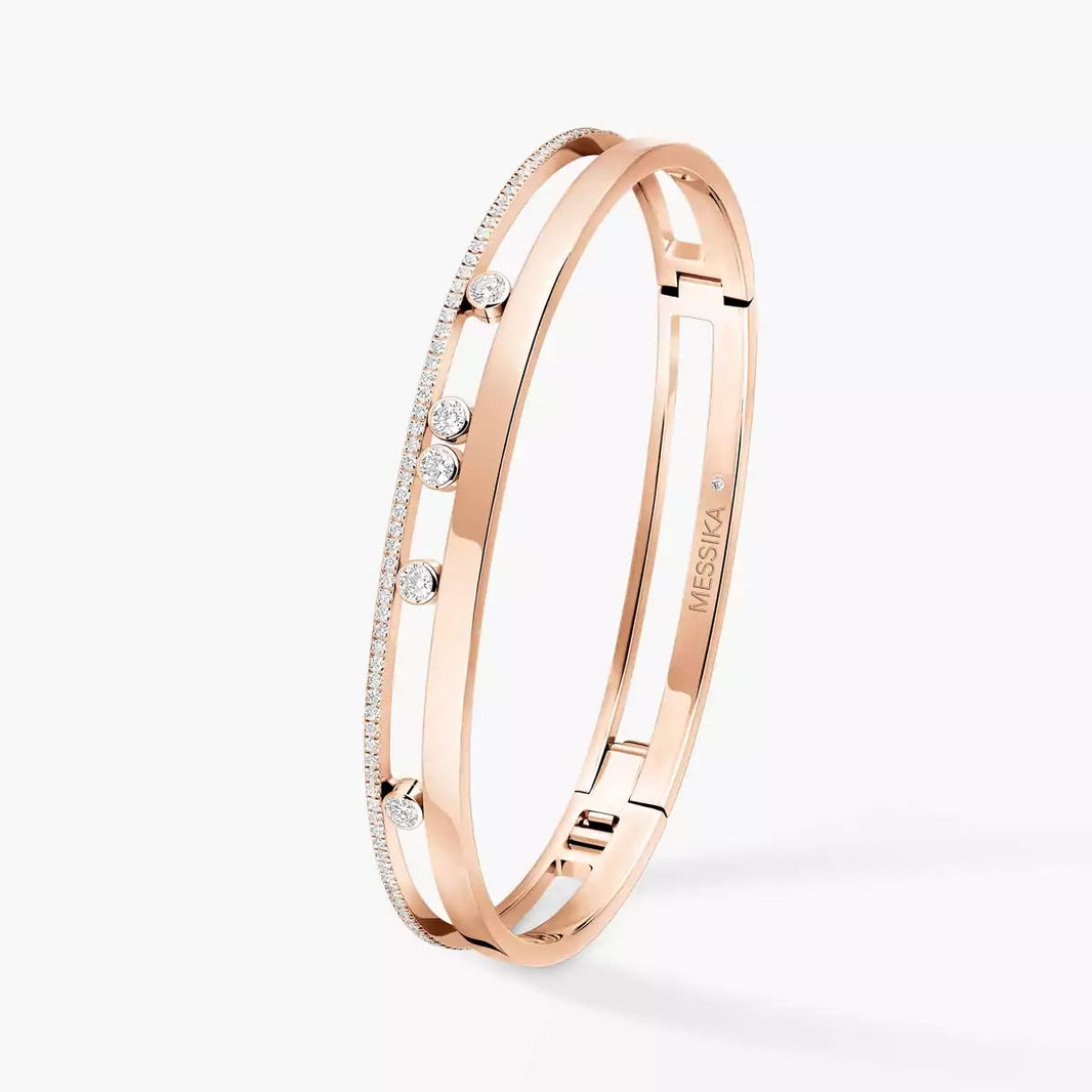 [LUXE] Move Romane Diamond Bangle Bracelet