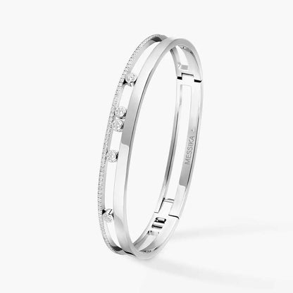 [LUXE] Move Romane Diamond Bangle Bracelet