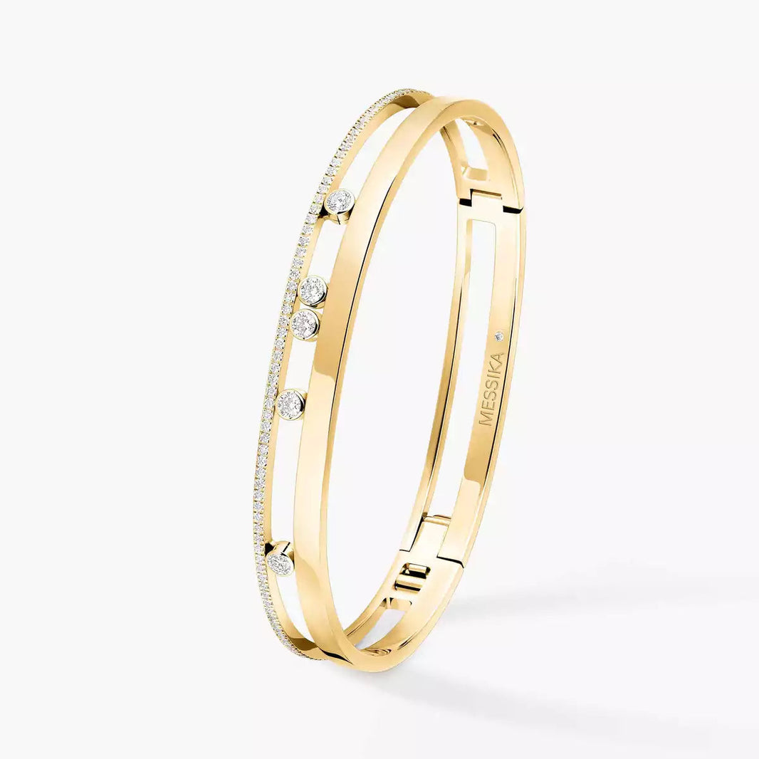 [LUXE] Move Romane Diamond Bangle Bracelet