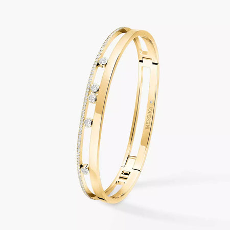 [LUXE] Move Romane Diamond Bangle Bracelet
