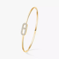 [LUXE] Move Uno pavé flex bangle medium