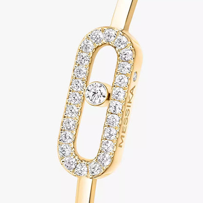 [LUXE] Move Uno pavé flex bangle medium