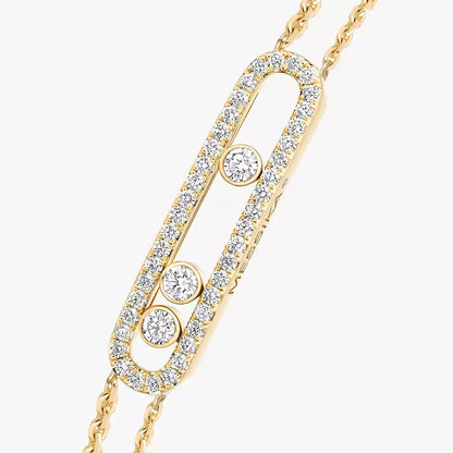 [LUXE]  Move Classique pavé bracelet