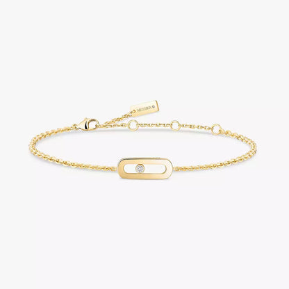 [LUXE] Move Uno Diamond Bracelet