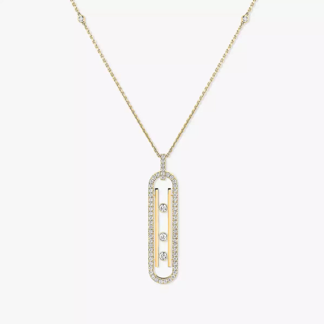 [LUXE] Diamond Necklace Move 10Th