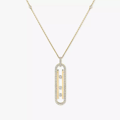 [LUXE] Diamond Necklace Move 10Th