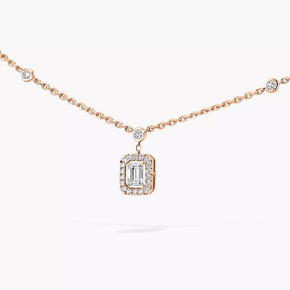 [LUXE] My Twin Diamond Necklace in Silver