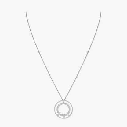 [LUXE] Move Romane Long Pave_-Set Diamond Necklace
