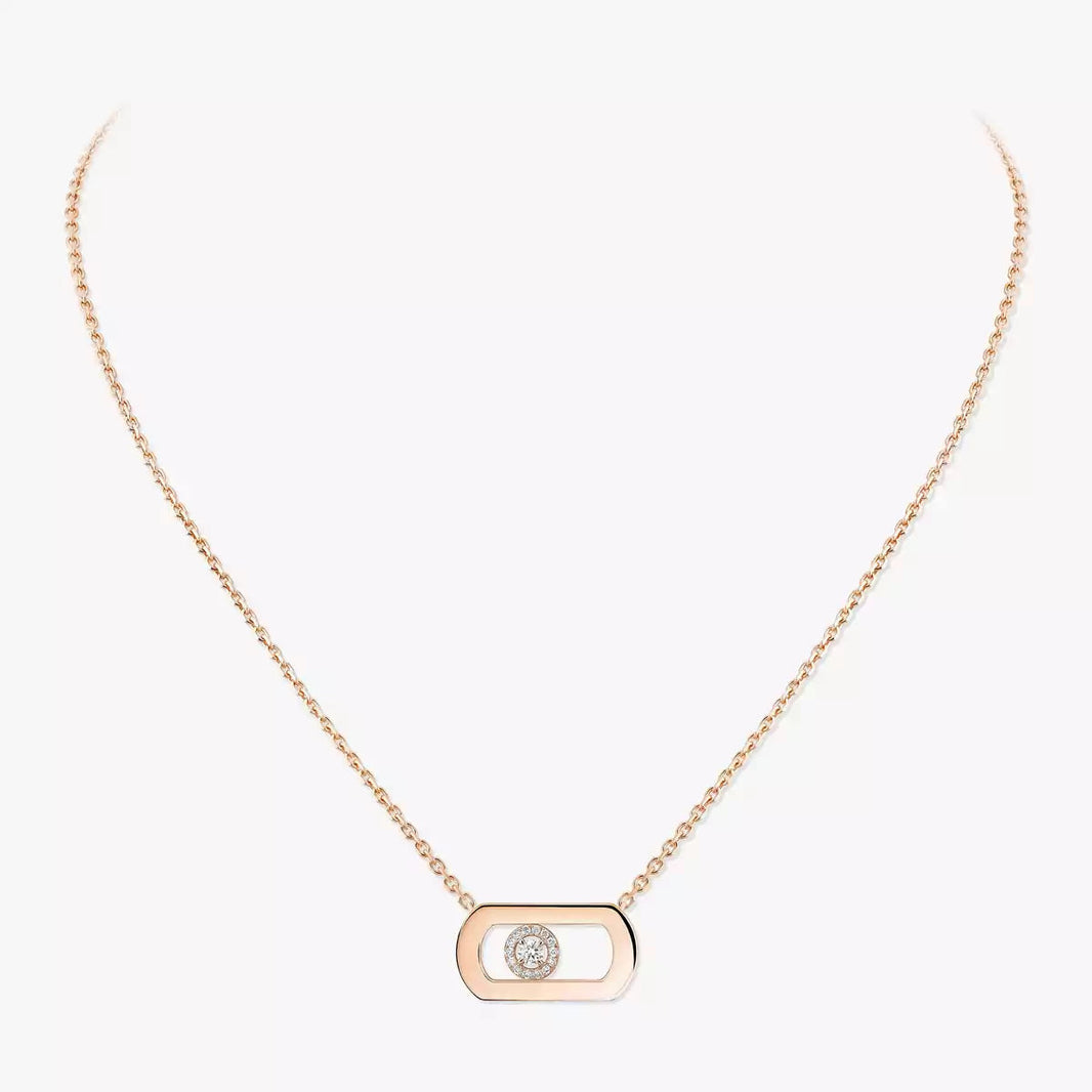 [LUXE] So Move Diamond Necklace in Gold