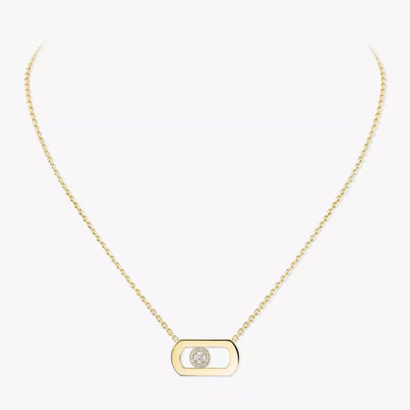 [LUXE] So Move Diamond Necklace in Gold