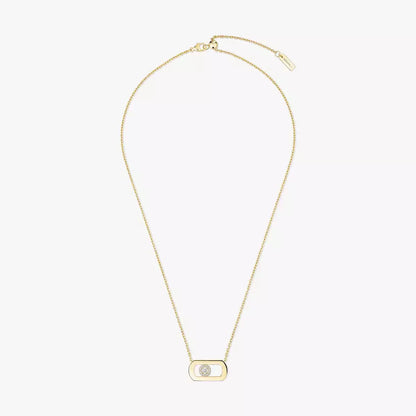 [LUXE] So Move Diamond Necklace in Gold