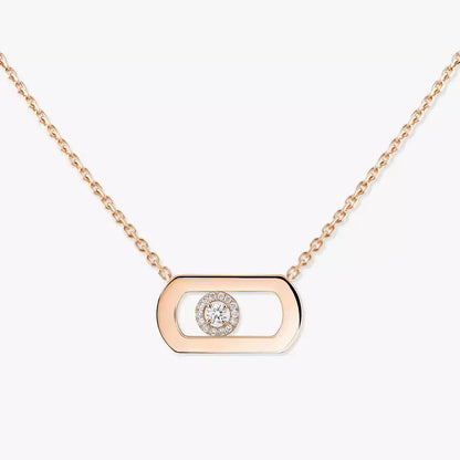[LUXE] So Move Diamond Necklace in Gold