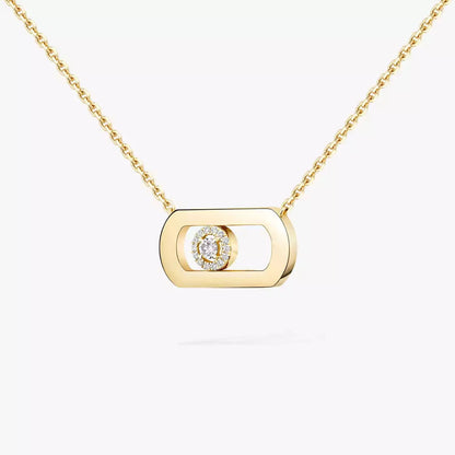 [LUXE] So Move Diamond Necklace in Gold