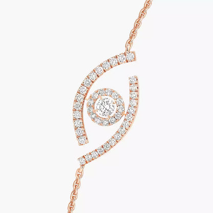 [LUXE] Lucky Eye Pave-Set Diamond Bracelet