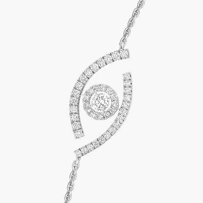 [LUXE] Lucky Eye Pave-Set Diamond Bracelet