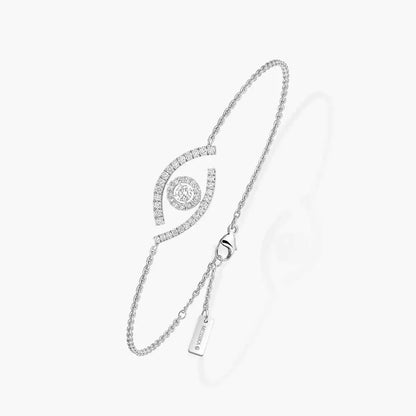 [LUXE] Lucky Eye Pave-Set Diamond Bracelet