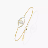 [LUXE] Lucky Eye Pave-Set Diamond Bracelet