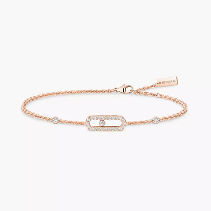 [LUXE] Move Uno Diamond Bracelet