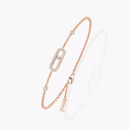 [LUXE] Move Uno Diamond Bracelet