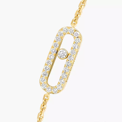 [LUXE] Move Uno Diamond Bracelet