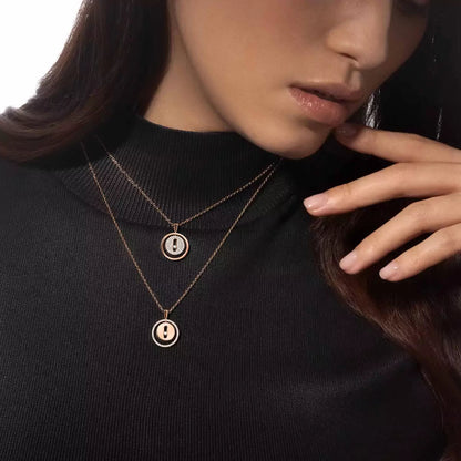 [LUXE]  Lucky Move Diamond Necklace