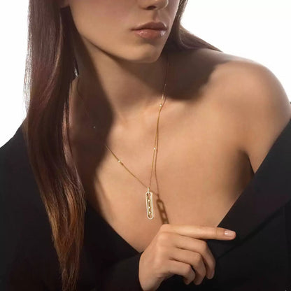 [LUXE] Diamond Necklace Move 10Th