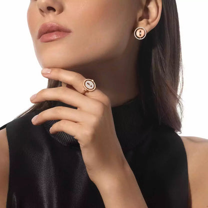 [LUXE] Lucky Move Diamond Earrings