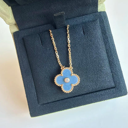 [LUXE] 2026 CLOVER 15MM CHRISTMAS LIMITED EDITION SINGLE FLOWER NECKLACE