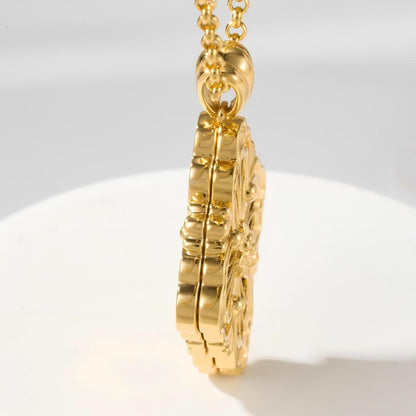 [LUXE JEWELRY] OPERA TULLE ENAMEL NECKLACE