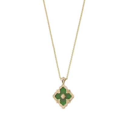 [LUXE JEWELRY] OPERA TULLE ENAMEL NECKLACE