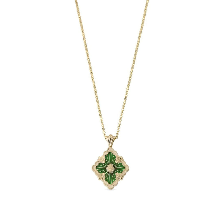[LUXE JEWELRY] OPERA TULLE ENAMEL NECKLACE