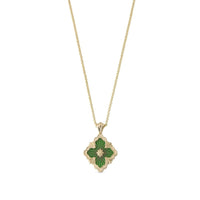 [LUXE JEWELRY] OPERA TULLE ENAMEL NECKLACE