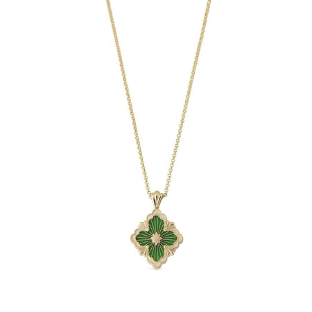 [LUXE JEWELRY] OPERA TULLE ENAMEL NECKLACE