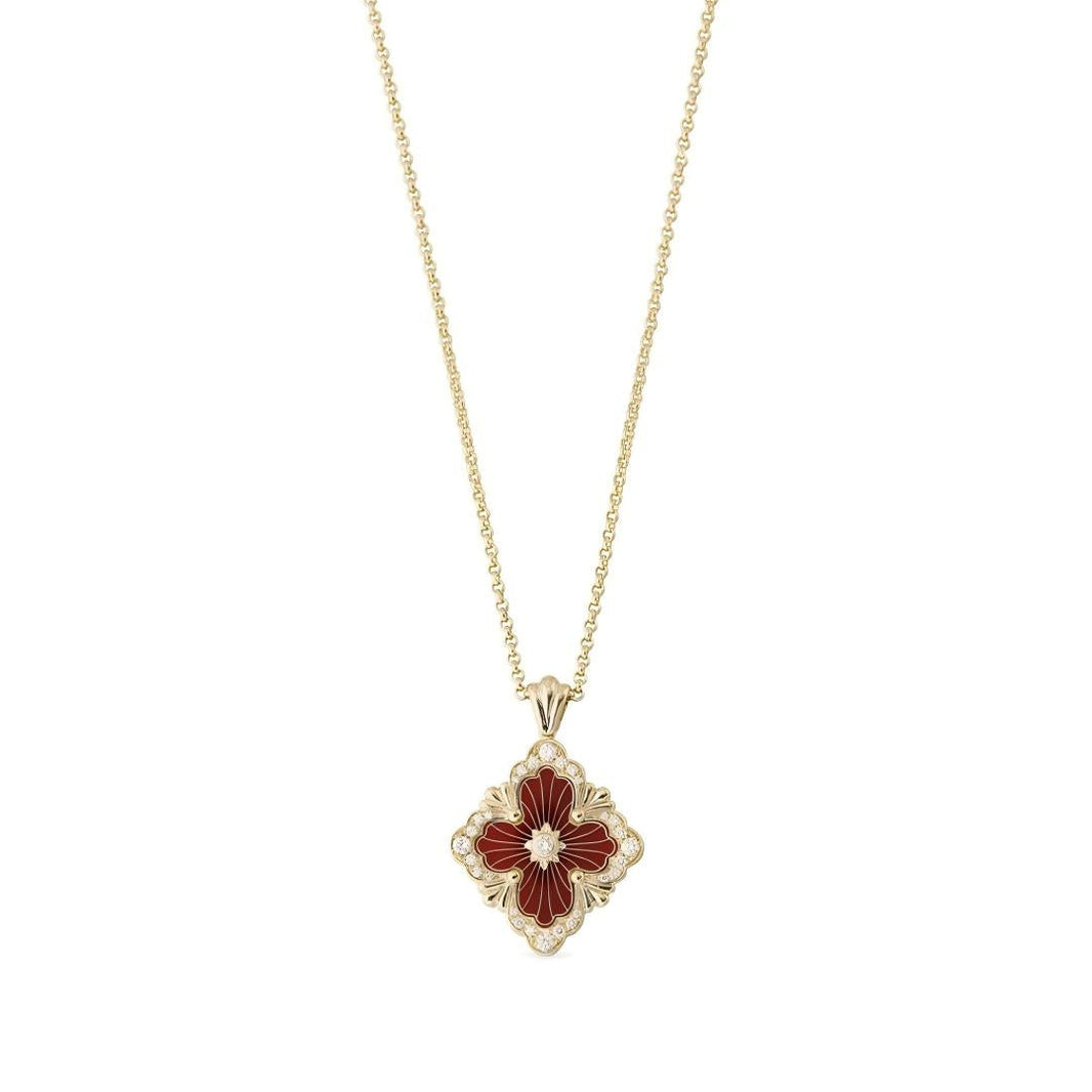[LUXE JEWELRY] OPERA TULLE ENAMEL NECKLACE