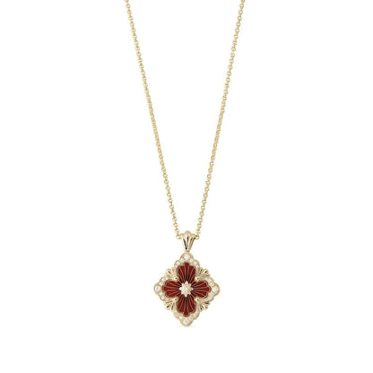 [LUXE JEWELRY] OPERA TULLE ENAMEL NECKLACE