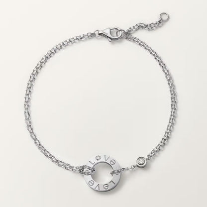 [LUXE] LOVE BRACELET 2 DIAMOND