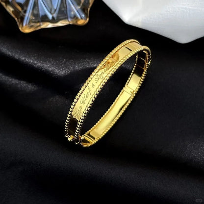 [LUXE]PULSERA DE DIAMANTES PERLEE DE 1 HILERA 