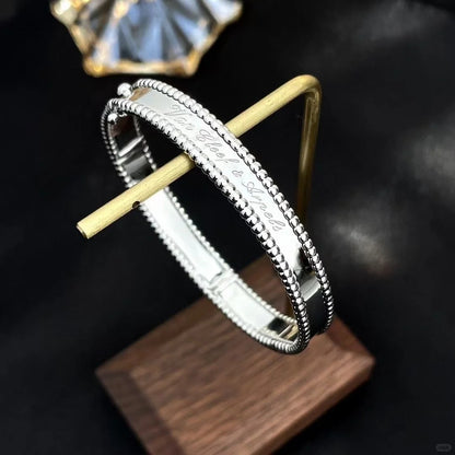 [LUXE]PULSERA DE DIAMANTES PERLEE DE 1 HILERA 