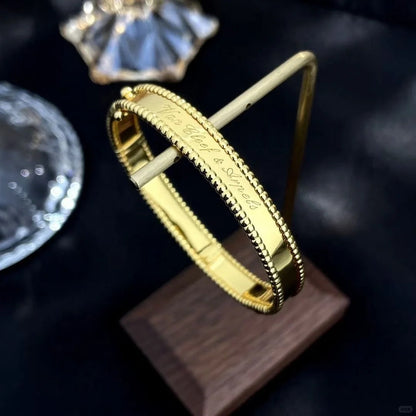 [LUXE]PULSERA DE DIAMANTES PERLEE DE 1 HILERA 
