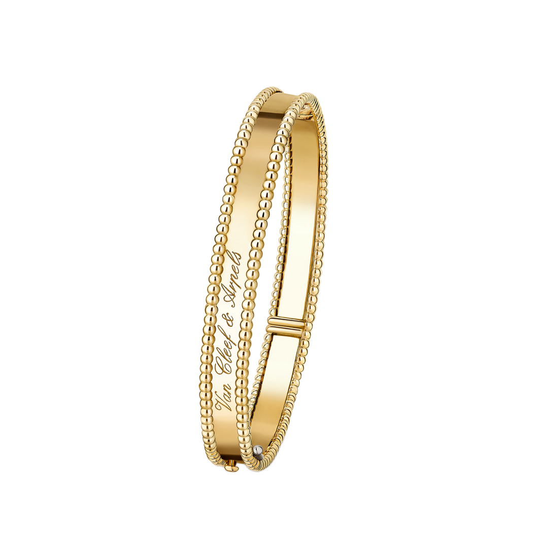 [LUXE]CLOVER PERLEE BRACELET SIGNATURE ENGRAVING SERIES