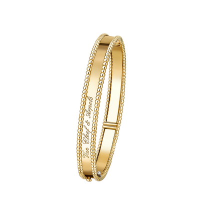 [LUXE]PULSERA DE DIAMANTES PERLEE DE 1 HILERA 