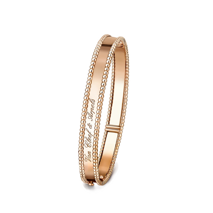 [LUXE]PULSERA DE DIAMANTES PERLEE DE 1 HILERA 