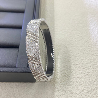 [LUXE]Five-row diamond bracelet